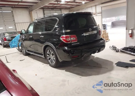 2020 Nissan Armada Sl 2Wd z USA, uszkodzony, nr VIN JN8AY2ND1L9107132